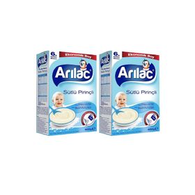 Arılac Sütlü Pirinçli 2x400 gr Kaşık Maması