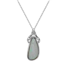 Ariş 42952 Opal Taşlı Pırlanta Kolye