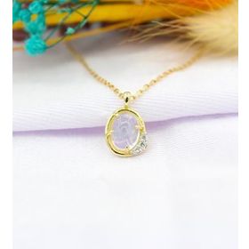 Ariş 42952 Opal Taşlı Pırlanta Kolye