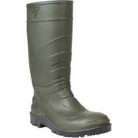 Arısan PVC Haki Renk Çelik Burunlu S4 Çizme