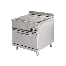 Arisco CE Belgeli 2/1 GN Gazlı Fırın GR922P 850X900X900 mm Bütün Pleyt Ocak Gazlı Kuzine