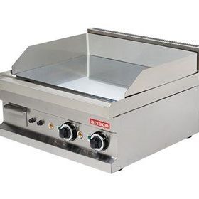 Arisco EG606 Elektrikli 60'lık Düz Izgara Ayna Krom Profesyonel Seri