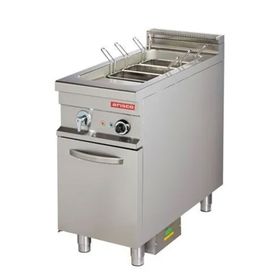 Arisco EMH912 42,5x90x90 Su Doldurma ve Tahliye Vanalı Alt Dolaplı Elektrikli Makarna Haşlama Makinesi