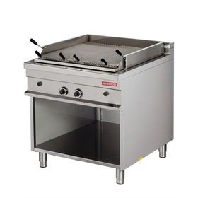 Arisco GGL921 Ce Belgeli Alt Açık Dolaplı 850x900x900 cm Lavataşlı Gazlı Izgara