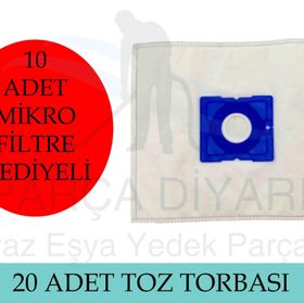 Ariston Hotpoint SL B18 AA0 Süpürge 20 Adet Toz Torbası