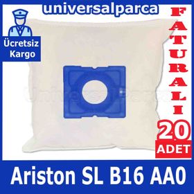 Ariston SL B16 AA0 20 Adet Toz Torbası + Filtre Hediyeli