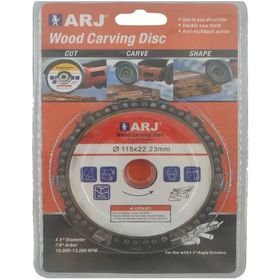 Arj Zincirli Testere 115 mm Odun Ahşap Mdf Kesme Ispiral Disk