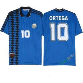 Arjantin Mavi 1994 Dünya Kupası Ariel Ortega Retro Forması