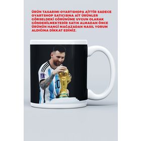 Arjantin Messi Baskılı Kupa