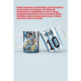 Arjantin Messi Baskılı Kupa