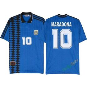 Arjantin Milli Takımı Mavi 1994 Dünya Kupası Retro Maradona Forması