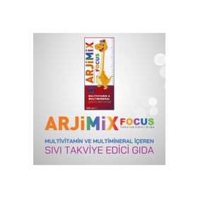 Arjimix Focus Multivitamin Multimineral 150 ml Şurup