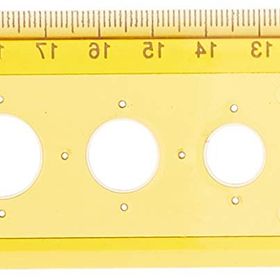 Ark 035 30 cm Daire Şablonu Cetvel