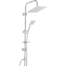 Ark 102158035 Banyo Kare Takım Duş Kolonu Slim Tepe Duş Seti