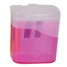 Ark Hazneli Pembe Çiftli Kalemtıraş