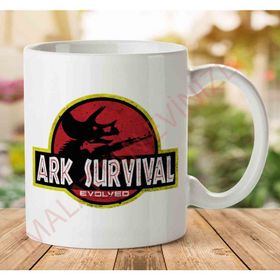 Ark Survival Evolved Jurassic Park Baskılı Kupa