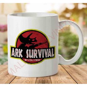 Ark Survival Evolved Jurassic Park Baskılı Kupa