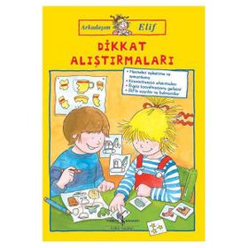 Arkadaşım Elif / Dikkat Alıştırmaları / Hanna Sörensen / İş Bankası Yayınları