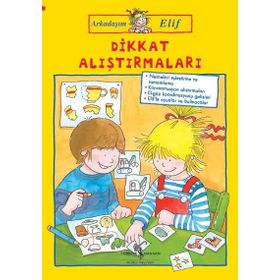 Arkadaşım Elif / Dikkat Alıştırmaları / Hanna Sörensen / İş Bankası Yayınları