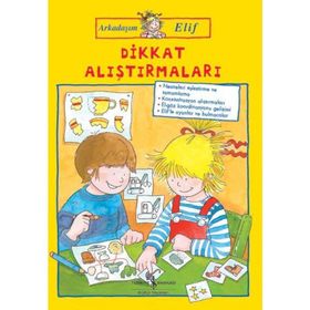 Arkadaşım Elif / Dikkat Alıştırmaları / Hanna Sörensen / İş Bankası Yayınları