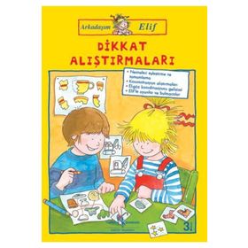 Arkadaşım Elif / Dikkat Alıştırmaları / Hanna Sörensen / İş Bankası Yayınları