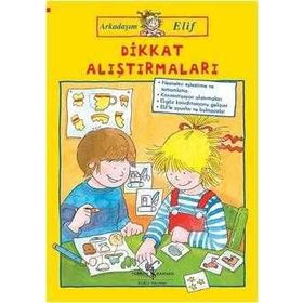 Arkadaşım Elif / Dikkat Alıştırmaları / Hanna Sörensen / İş Bankası Yayınları