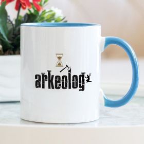 Arkeolog Mavi Kupa Bardak