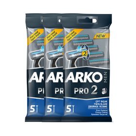 Arko 15 Adet Men Pro 2 Çift Bıçaklı Tıraş Bıçağı