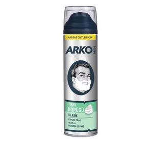 Arko 200 ml Klasik Hassas Ciltler İçin Tıraş Köpüğü