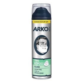 Arko 200 ml Klasik Hassas Ciltler İçin Tıraş Köpüğü