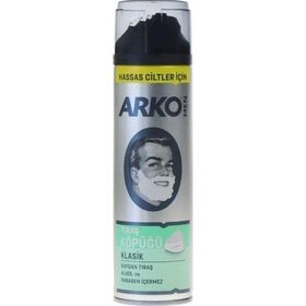 Arko 200 ml Klasik Hassas Ciltler İçin Tıraş Köpüğü