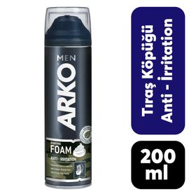 Arko 200 ml Men Tahriş Karşıtı Tıraş Köpüğü