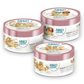 Arko 3x250 ml Nem Prebiyotik Badem Pirinç Yulaf Sütü Krem