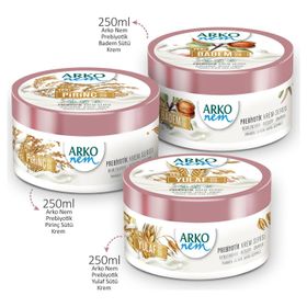 Arko 3x250 ml Nem Prebiyotik Badem Pirinç Yulaf Sütü Krem