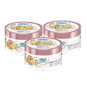 Arko 3x250 ml Nem Prebiyotik Badem Pirinç Yulaf Sütü Krem