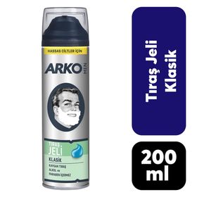 Arko Klasik 200 ml Hassas Ciltler İçin Tıraş Jeli