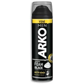 Arko Men 200 ml Black Aktif Kömürlü Tıraş Köpüğü