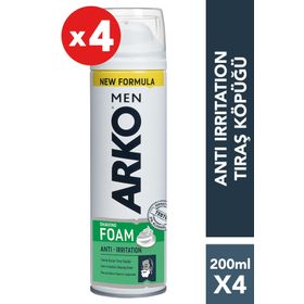 Arko Men 4x200 ml Anti-Irritation Tıraş Köpüğü