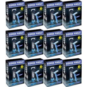 Arko Men Banyo 5 Adet Tıraş Bıçağı + 12'li Set Pro 200 ml Cool Tıraş Köpüğü