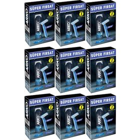 Arko Men Banyo 5 Adet Tıraş Bıçağı + 9'lu Set Pro 200 ml Cool Tıraş Köpüğü