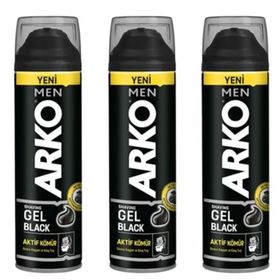 Arko Men Black 3x200 ml Tıraş Jeli