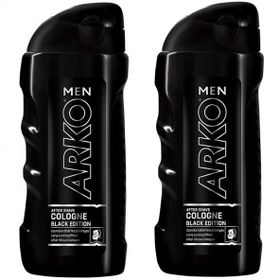 Arko Men Black Edition 2x200 ml Tıraş Kolonyası