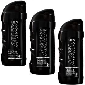 Arko Men Black Edıtıon 3x250 ml Tıraş Kolonyası