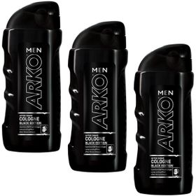 Arko Men Black Edıtıon 3x250 ml Tıraş Kolonyası