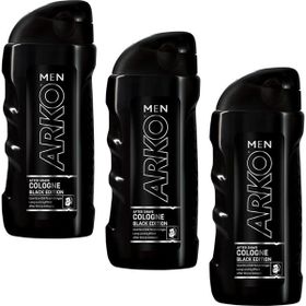 Arko Men Black Edıtıon 3x250 ml Tıraş Kolonyası