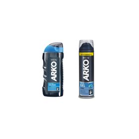 Arko Men Cool 200 ml Tıraş Jeli + Cool 250 ml Tıraş Kolonyası
