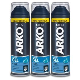Arko Men Cool 3x200 ml Tıraş Jeli