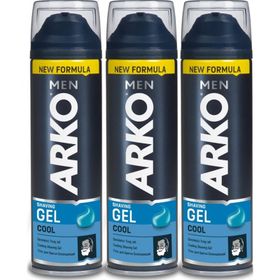 Arko Men Cool 3x200 ml Tıraş Jeli