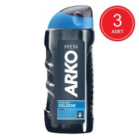 Arko Men Cool 3x250 ml Tıraş Kolonyası