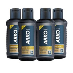 Arko Men Gold Power 4x255 ml Tıraş Kolonyası